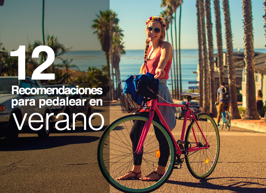 12 consejos pedaleo verano